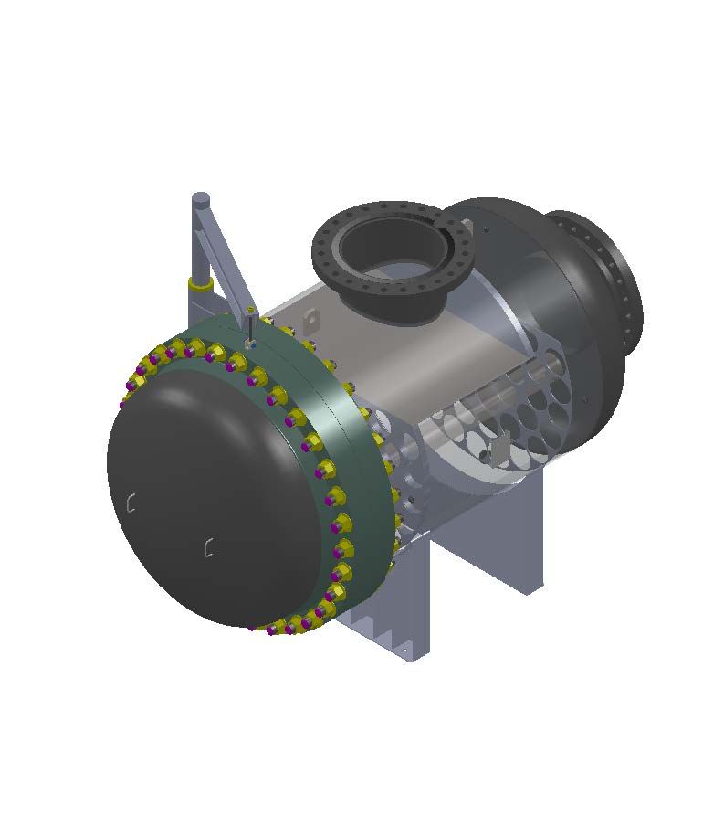 S6UFH60-42-60-24F-268-K23-M Multi-Round Cartridge Filter Housing